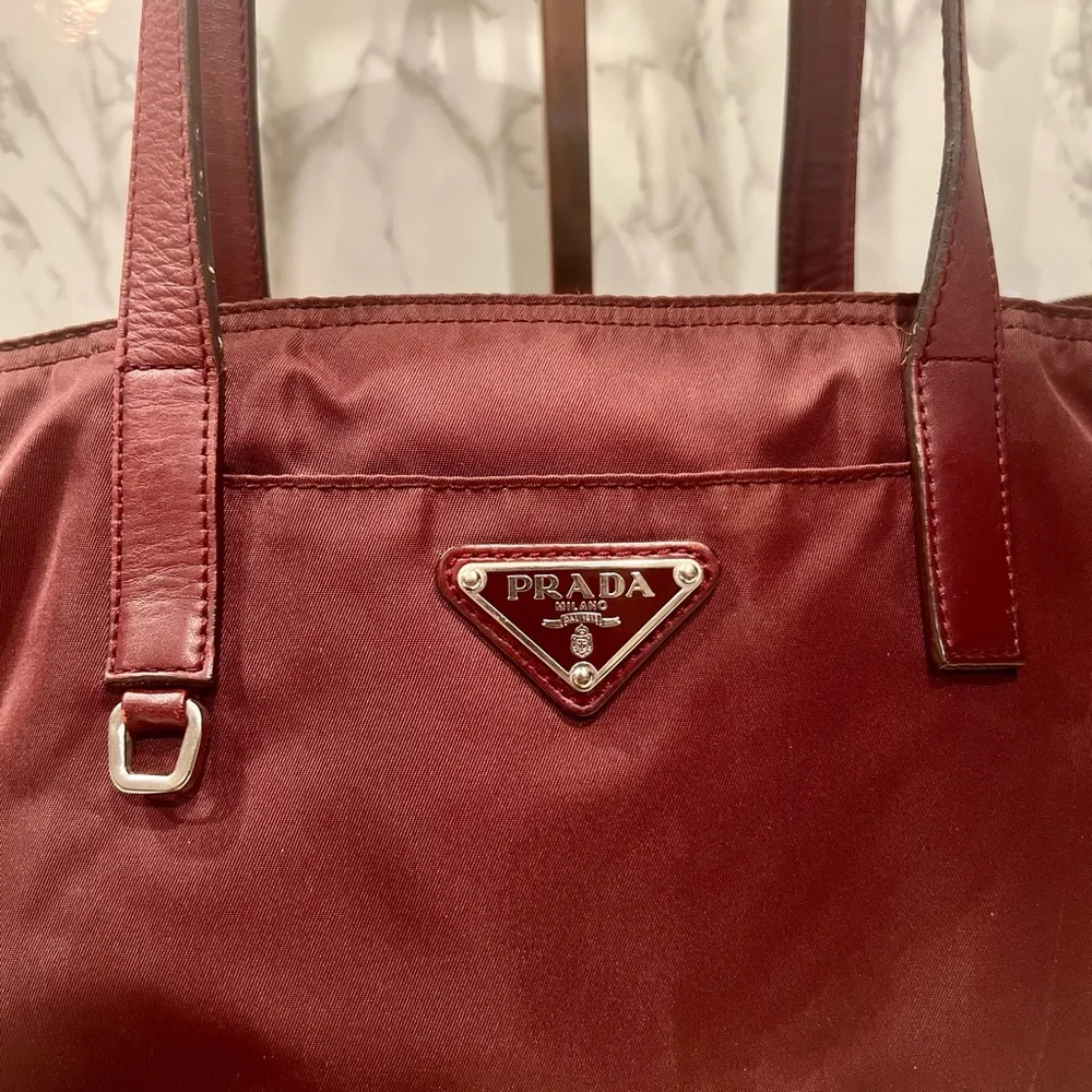 Prada Nylon Tote Bag EUC - Picture 4 of 11